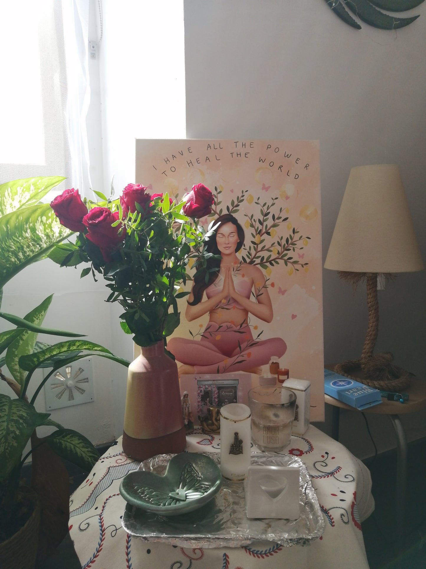 Butterfly Hearts Incense burner