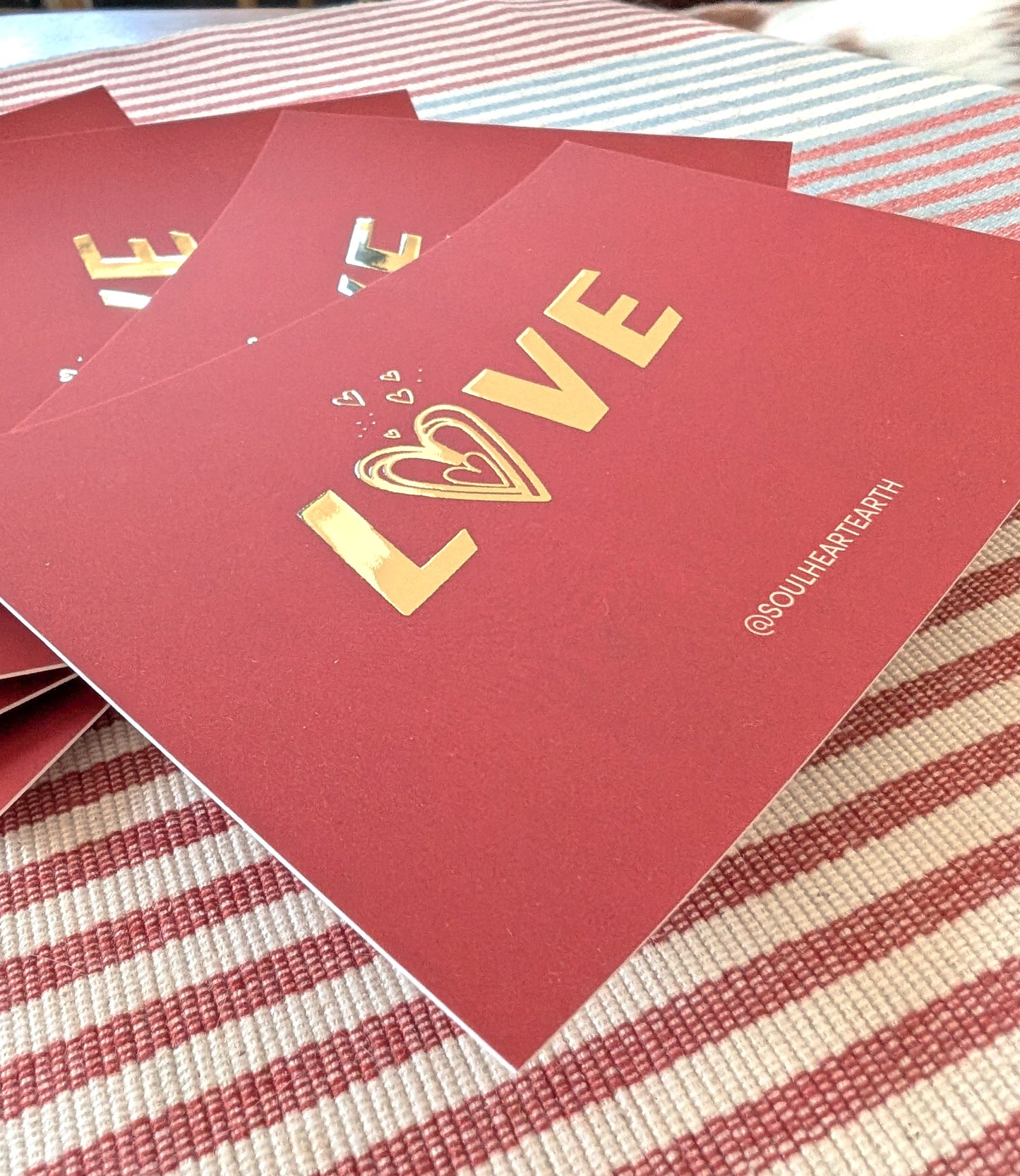 LOVE Postcards A6 size (Pack of 5)