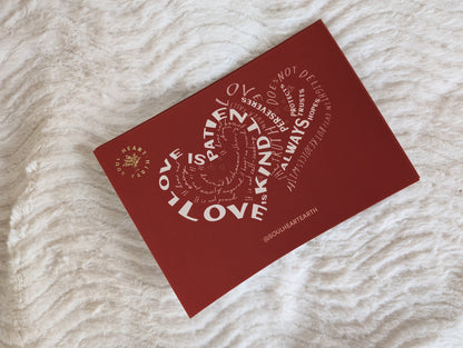Two Hearts A6 Postcards (Pack of 5)